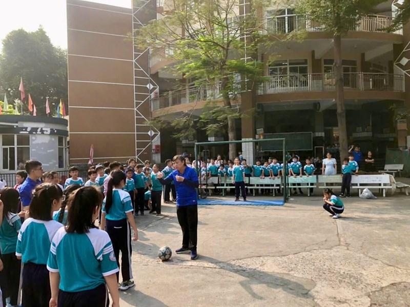 Hình ảnh Trường Tiểu học Nguyễn Văn Trỗi tại địa chỉ Số 2 Vĩnh Khánh Quận 4 TP HCM